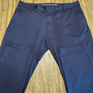 RHONE Performance Commuter Work Dress Pants Stretch Navy Men’s Size 40W x 31L